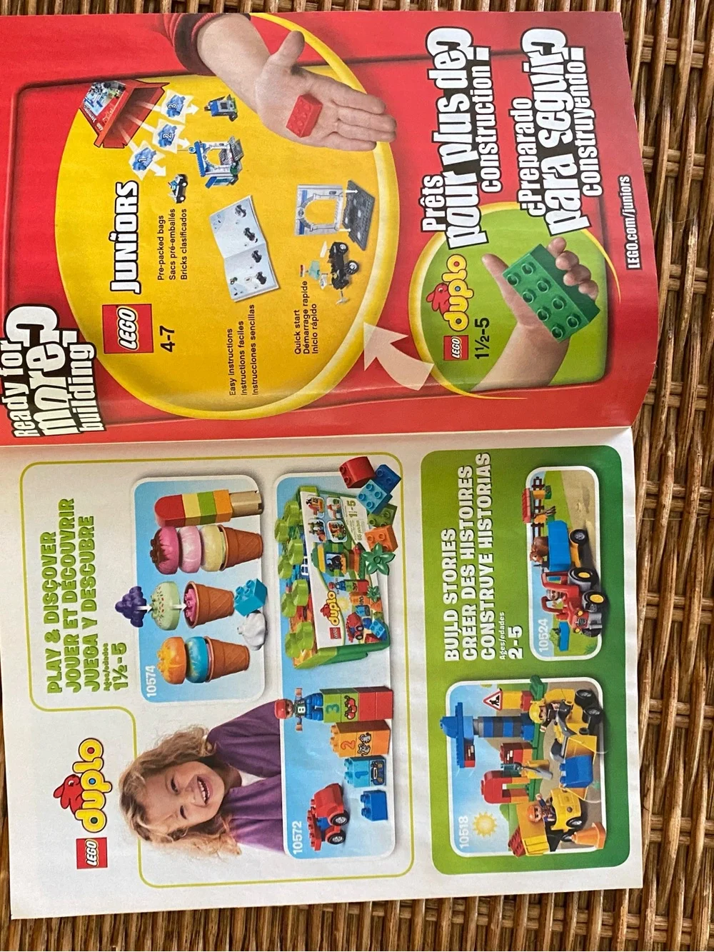 LEGO Duplo 10532 My First Police Set Incomplete w/ Instruction Manual